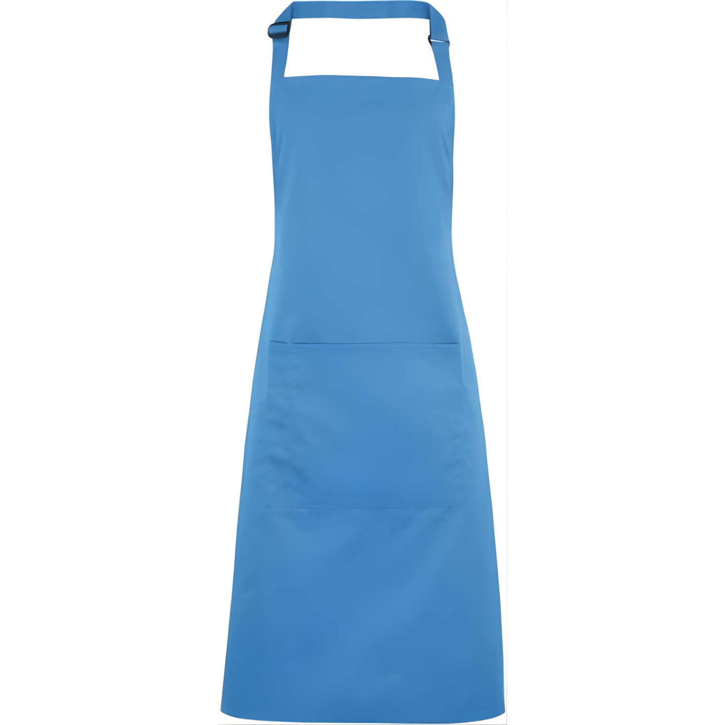 Престилка с нагръдник „Цветове“ с преден джоб- Медицински облекла Кали