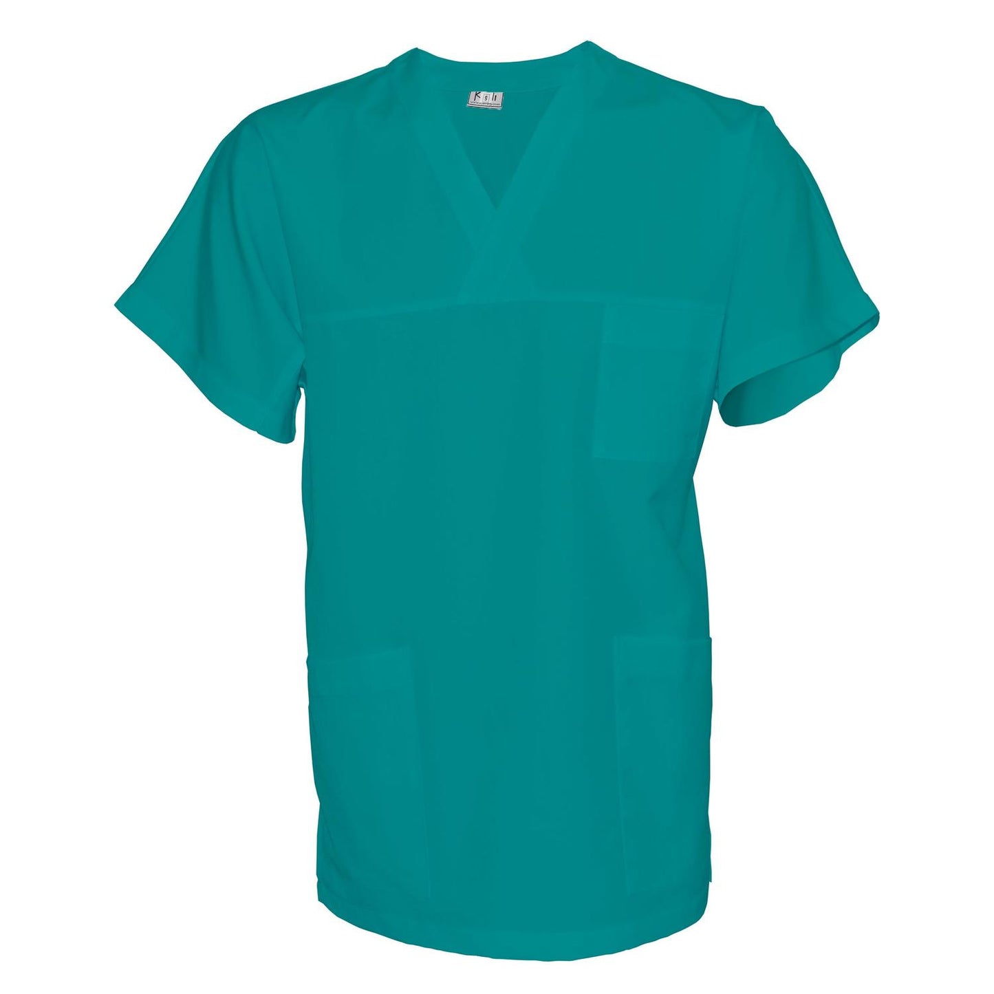 Унисекс туника - цвят морско зелен, модел UX – Медицински облекла Кали