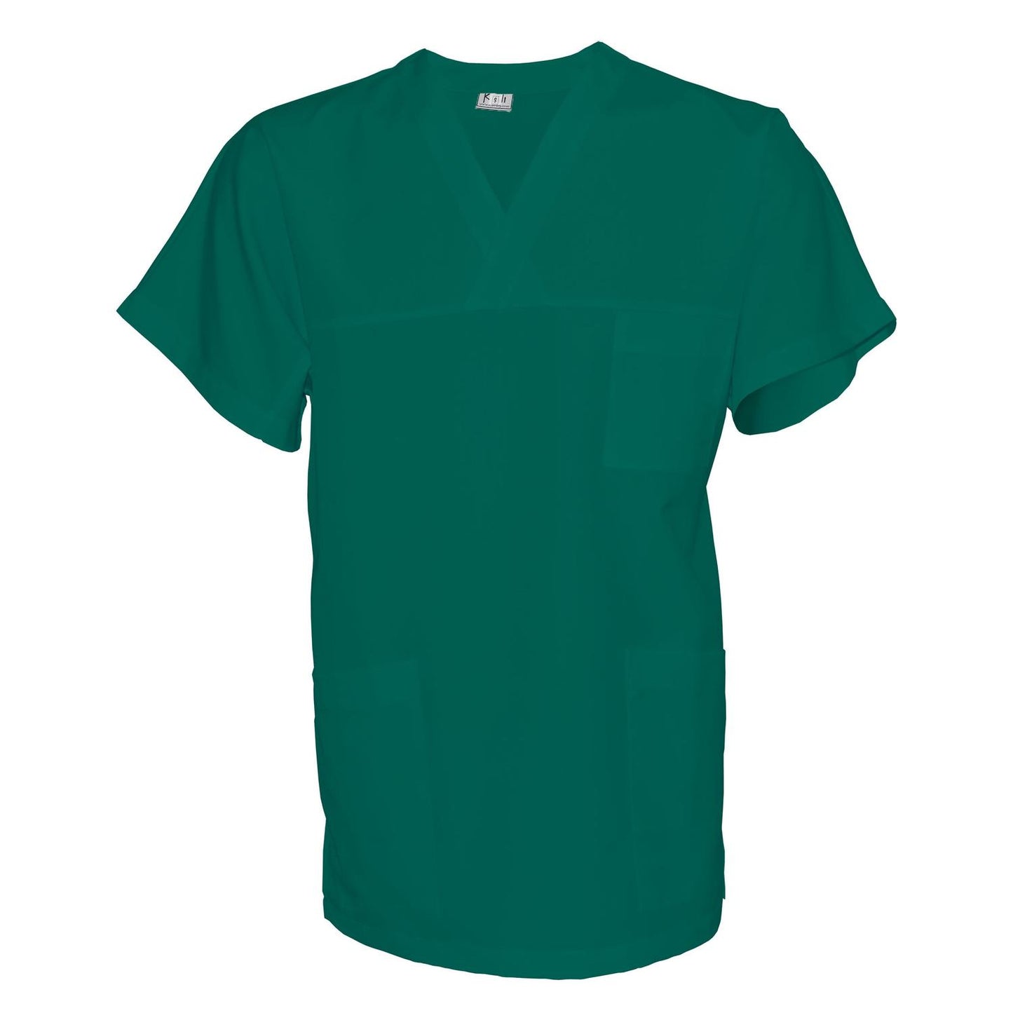 Унисекс туника - цвят тъмно морско зелен, модел UX – Медицински облекла Кали