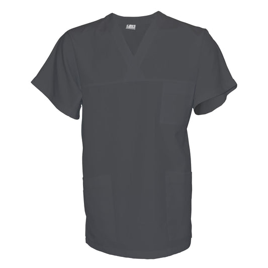 Унисекс туника - цвят тъмно сив, модел UX – Медицински облекла Кали