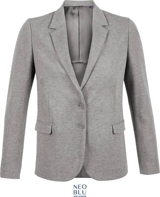 Women's blazer - gray melange