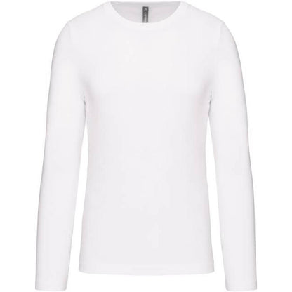 Men's long sleeve blouse - white