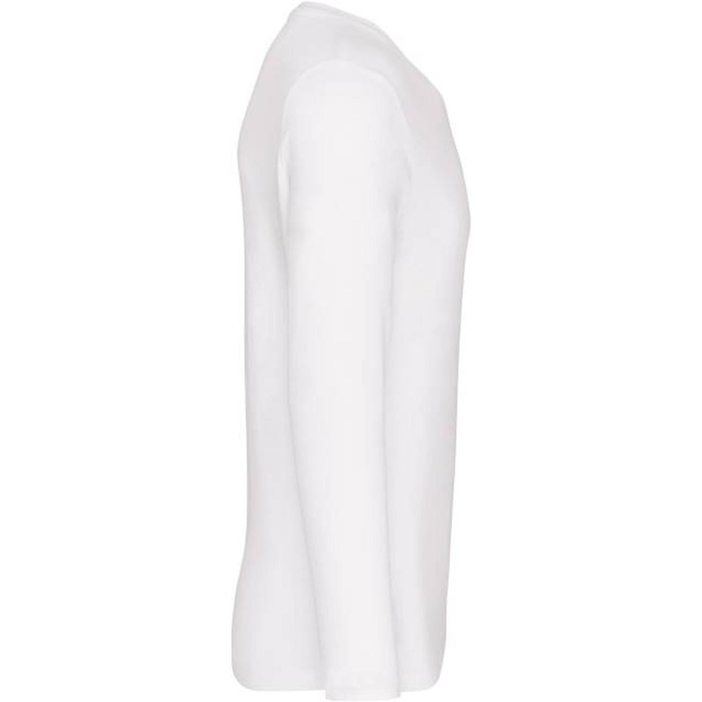 Men's long sleeve blouse - white