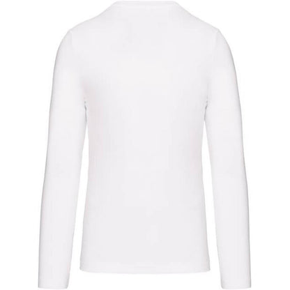 Men's long sleeve blouse - white
