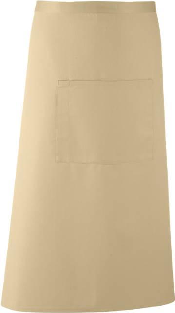 Long front apron "Colors" - professional and durable