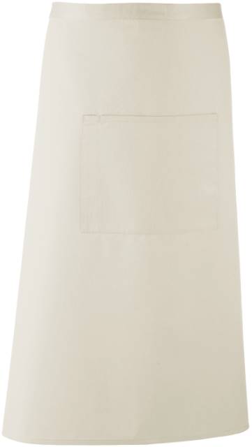 Long front apron "Colors" - professional and durable