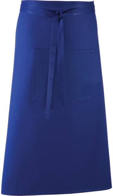 Long front apron "Colors" - professional and durable